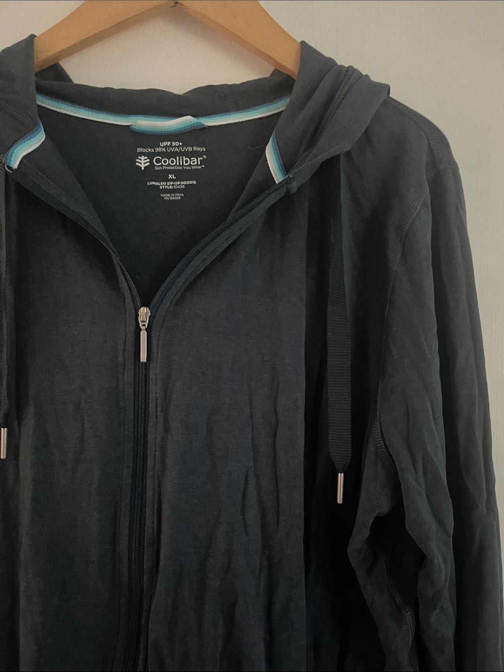 Coolibar Lumaleo Zip-Up Hoodie - Picture 4 of 8